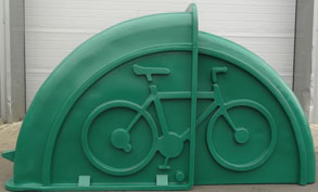 Light green Bikeshel